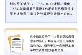 养老金计发中的月平均工资缴费指数如何计算？图片