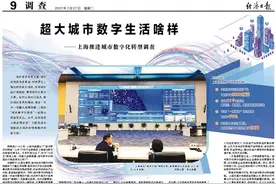 超大城市数字生活啥样？图片