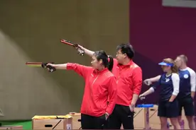 姜冉馨成陶璐娜“接班人”，上海射击人：希望奥运金牌带动更多孩子爱射击图片