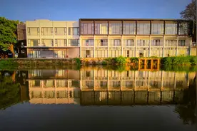 大湾区里藏小世界，探访古劳水乡里一座可以居住的美术馆图片