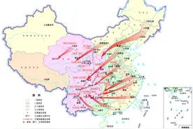 三线建设图 | 地图上的党史㊽图片