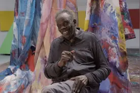 山姆·吉列姆 Sam Gilliam | 色彩谱就的韵律诗图片