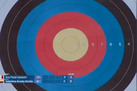 这颜值犯规了！哥伦比亚21岁女射箭运动员图片