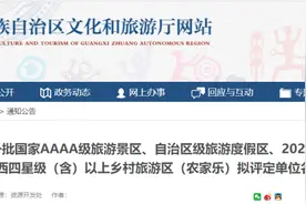 推荐│南宁又一家景区拟升国家4A级旅游景区，听说这里适合夏日游玩！图片