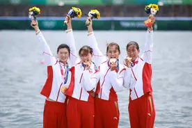 中国女子赛艇四人双桨夺金的背后：四朵金花组合仅2年拿下奥运金牌图片