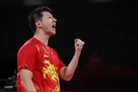 乒乓球——马龙晋级男单四强图片