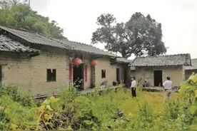 陆川大桥镇一处老屋充满传奇色彩图片