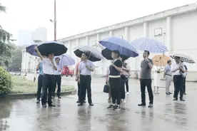 安徽广播电视台台长聂庆义一行来蜀山区调研图片
