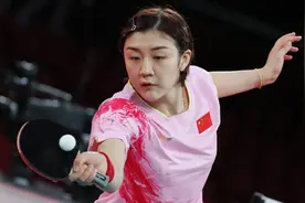 决赛见！山东名将陈梦战胜新加坡选手于梦雨挺进乒乓球女单决赛图片