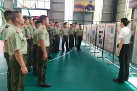 市博物馆“五进”活动走进武警荆门支队图片