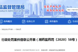 违反药品生产质量管理规范 湖南迪诺制药股份有限公司被罚图片