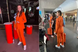 小白鞋搭配运动装，空乘制服要给员工“幸福感”图片