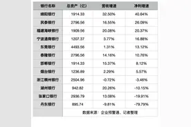 12家城商行上半年业绩：净利润增速大幅改善，但丹东银行例外图片