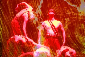原创沉浸式多媒体戏剧《经·山海》里有哪些新技术？｜揭秘图片
