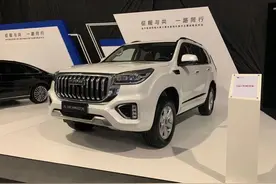 新款哈弗H9正式亮相 全新前脸/内饰升级图片