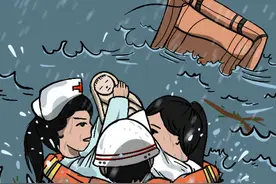 洪水围“孤岛”接力托起新生命图片