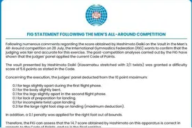 奥运头条｜国际体联认定裁判打分无误，国乒国羽队内赛争金图片