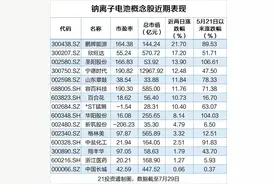 宁德时代钠离子电池来了！概念股两月翻倍，一文看懂产业链，哪些股还有机会？（名单）图片