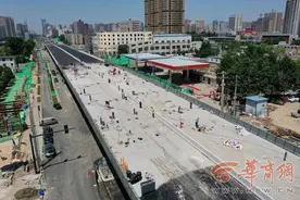 西安的“2.5环”纬零街、科技八路工程有望8月1日通车图片