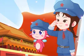 小小解放军 童心敬军心图片