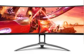 冠捷发布AG493QCX与AG493UCX2超宽曲屏游戏显示器图片
