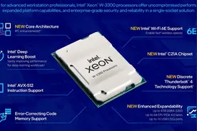 英特尔正式发布至强W-3300系列处理器，以及NUC 11 Extreme图片