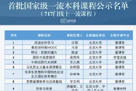 进入大学，新的起点！717门国家级一流本科线上课程公示图片