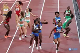 混合4x400米接力 美国队因站位错误被取消成绩图片