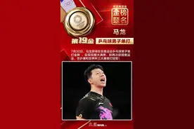 男子第一人！马龙拿下奥运金牌，实现双圈大满贯图片