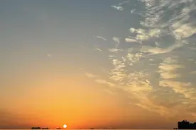 周末福利送上 成都再现油画般朝霞图片