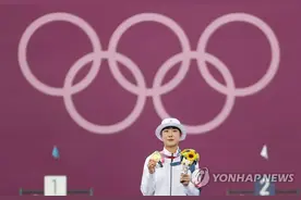 因“短发”遭网暴的韩国射箭选手安山夺第三金，韩媒：她创造了奥运历史图片