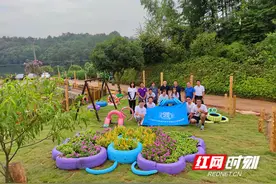乡村振兴怎么“出圈”？青年学子在望城造了一个“网红”屋场图片