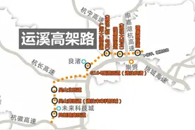 明天中午12点开通，不限行！中环首通段来了，它叫运溪高架路，未来科技城到临平只要半小时图片