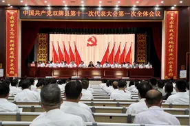 聚焦党代会丨中国共产党双牌县第十一次代表大会开幕视频封面