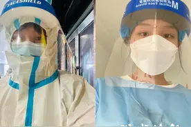 南京“00后”战疫姐妹花：谢谢每位帮我们撑伞的人图片