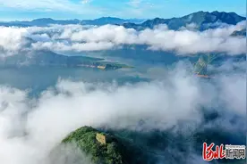 河北迁西：雨后潘家口水库图片