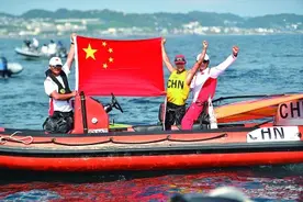 “这枚奖牌只是中国帆板的开始”图片