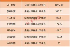 重磅！顶流机构最新持仓曝光：社保基金狂买科技股，外资关注新能源，比尔·盖茨重仓这些股图片