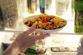 饭菜不能等凉了再放进箱，记得一定要趁热放冰箱图片