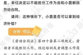培训后仍不能胜任工作，解除劳动合同是否有经济补偿？图片