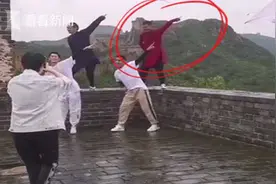 景区回应印小天在长城墙上跳舞：这是不允许的图片