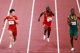 9秒83！亚洲纪录！半决赛第一！32岁“苏神”首进奥运决赛凭什么？图片