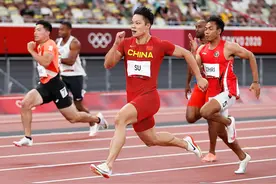 中国第一人！苏炳添9秒83闯入东京奥运会男子100米决赛图片