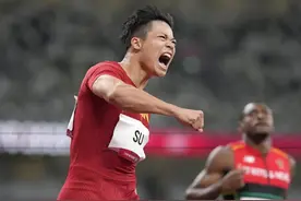 没拿牌也是苏神！苏炳添决赛第6名，创造历史图片