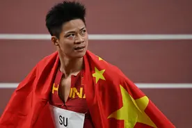 9秒83是分组刺激出来的，苏炳添称撞线前曾受到干扰图片