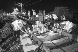 宁西铁路上行线改建完成图片