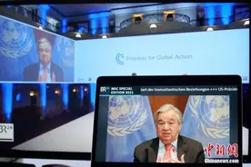 联合国秘书长：新冠疫情在全球造成教育风险升高图片