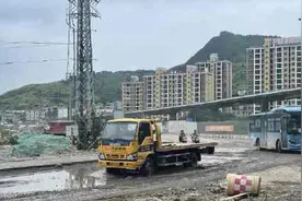 福建203省道螺洲段拓宽又延期完工图片