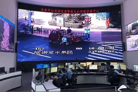 济南交警严查三轮车闯禁区 半天处罚9起图片