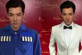 吴亦凡蜡像被换上囚服？杜莎夫人蜡像馆：假的，早前已撤展图片